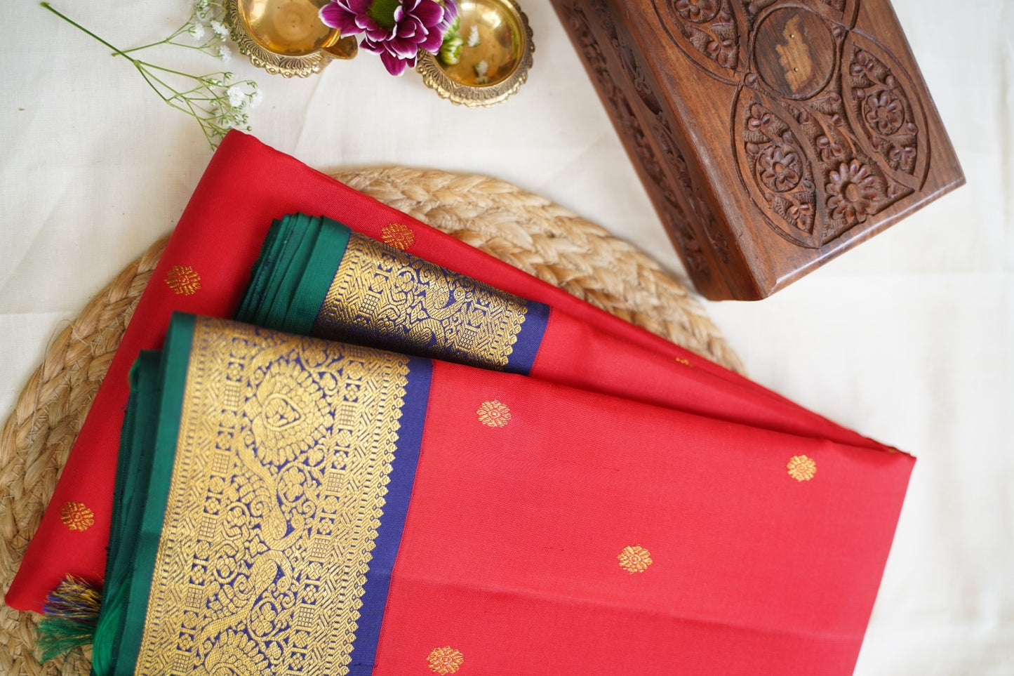 Pure Kanchi Silk Saree -PC14042