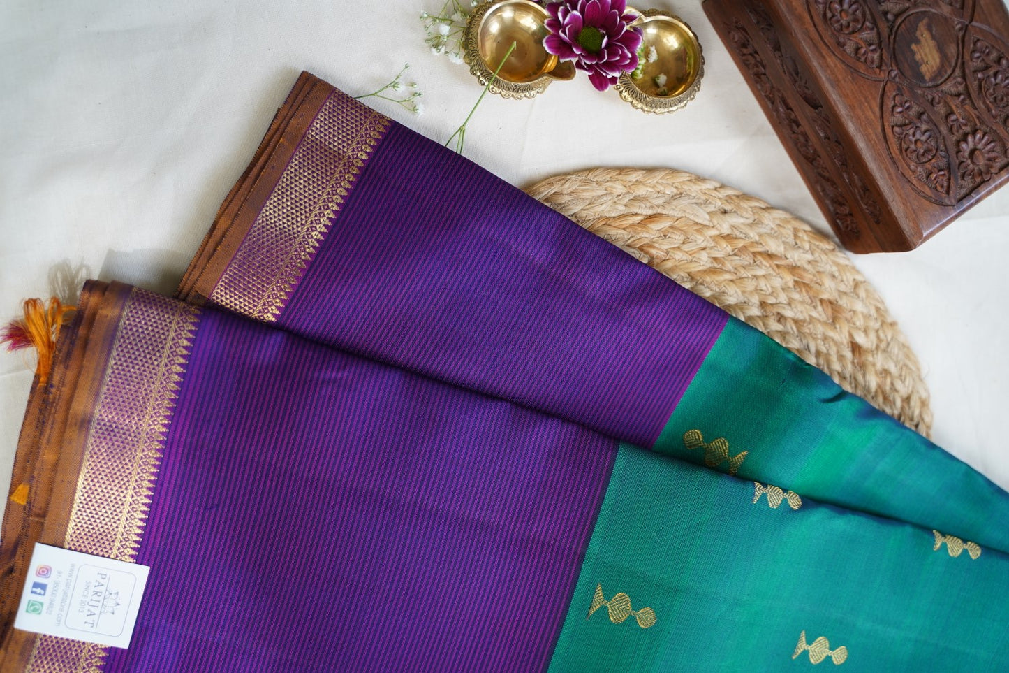 Pure Kanchi Silk Saree -PC13985