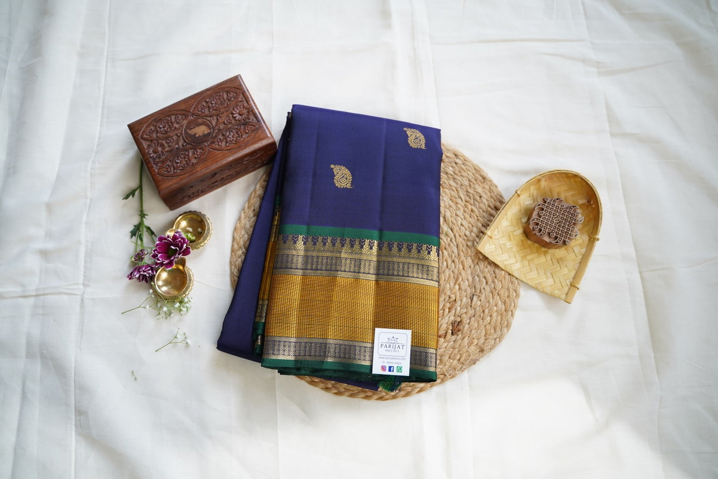 Pure Kanchi Silk Saree -PC13980