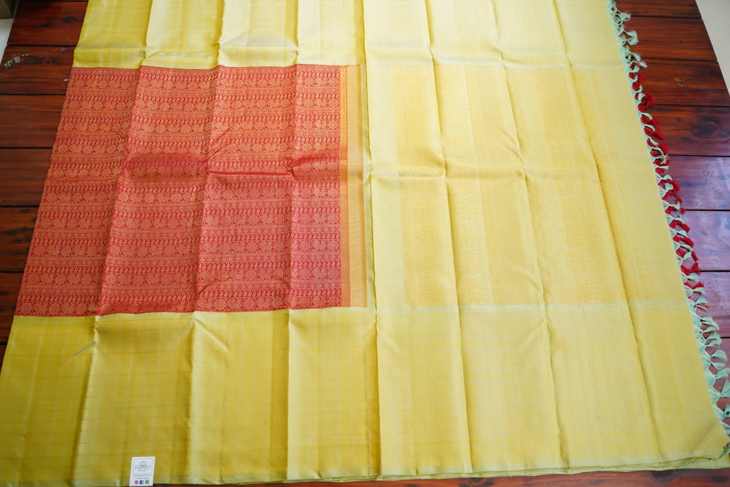 Varisaipet Pure 4gm Gold Kanchi Silk Saree PC13249