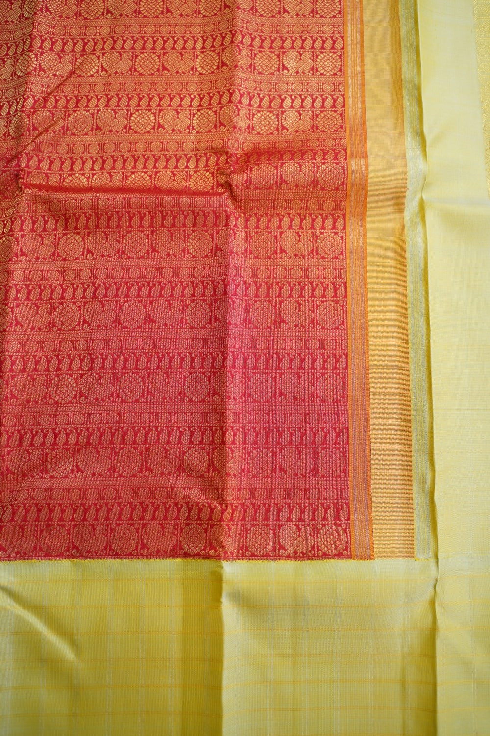 Varisaipet Pure 4gm Gold Kanchi Silk Saree PC13249