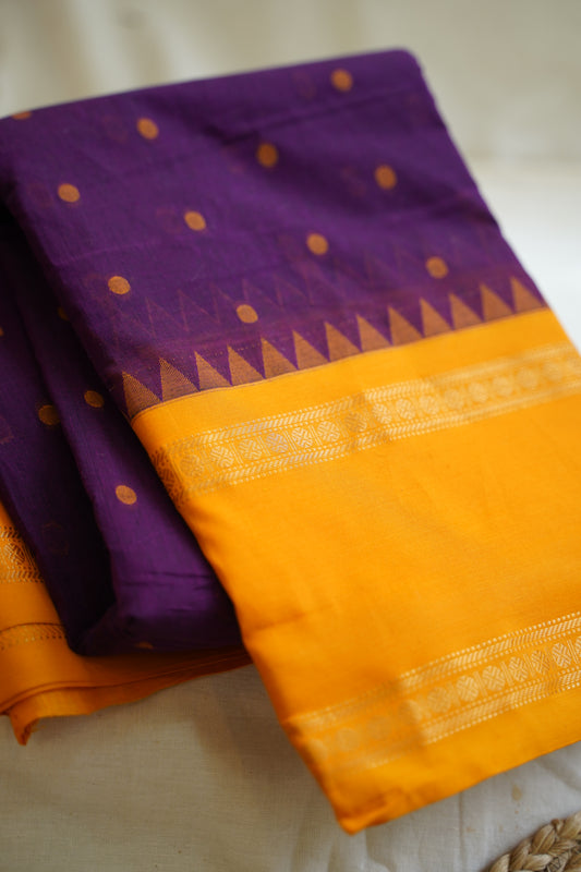 Kanchi handloom Cotton  Saree PC13253