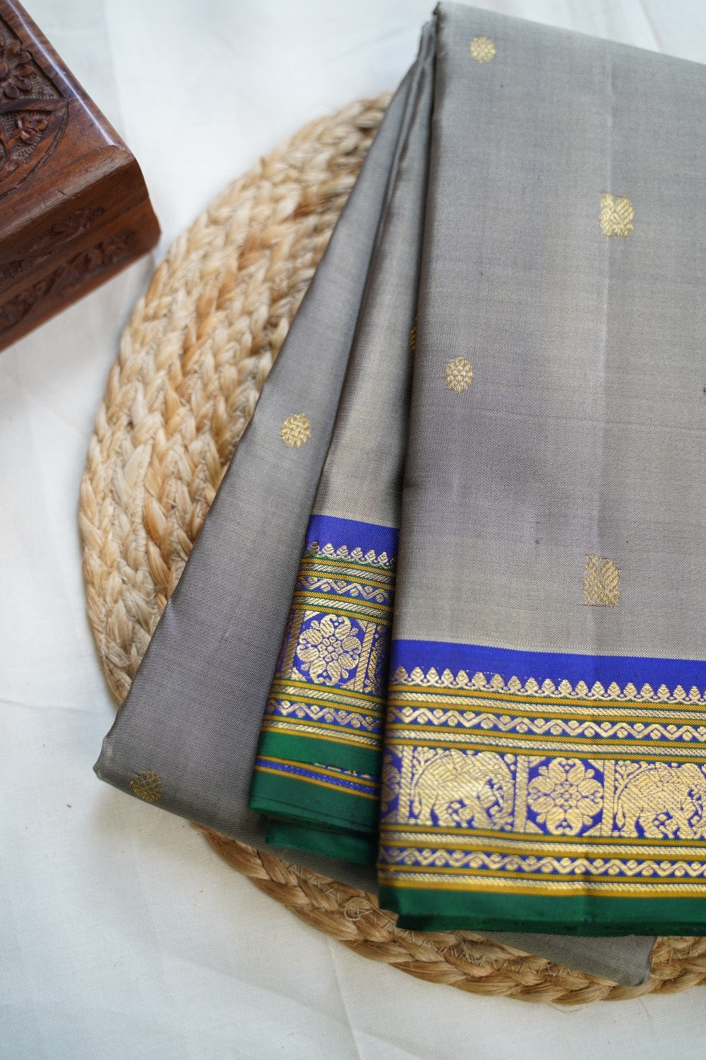 Pure Kanchi Silk Saree -PC14049