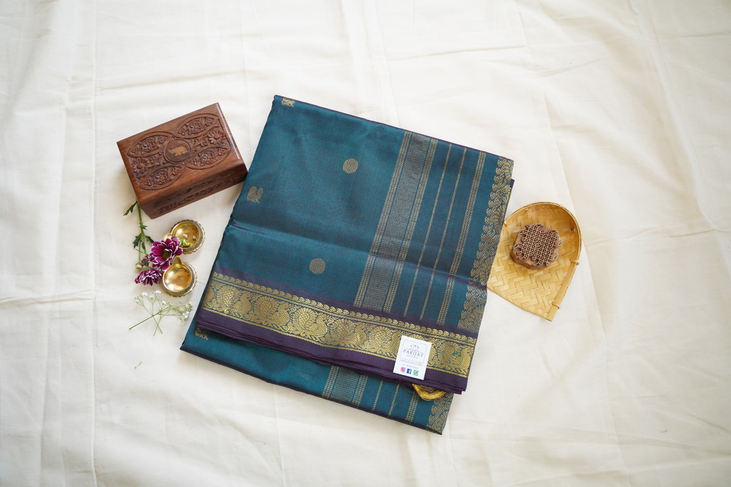 Kanchi Handloom Silk Cotton Saree PC13864