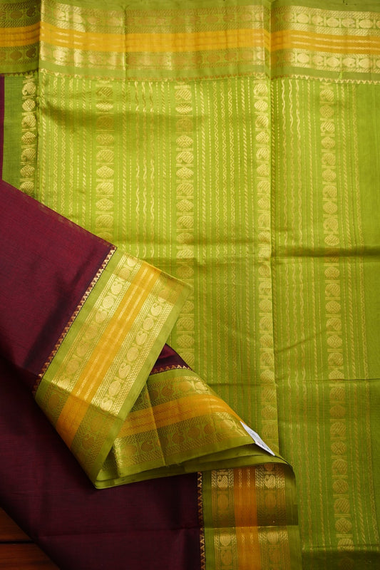 Kanchi Handloom Silk Cotton Saree PC12143