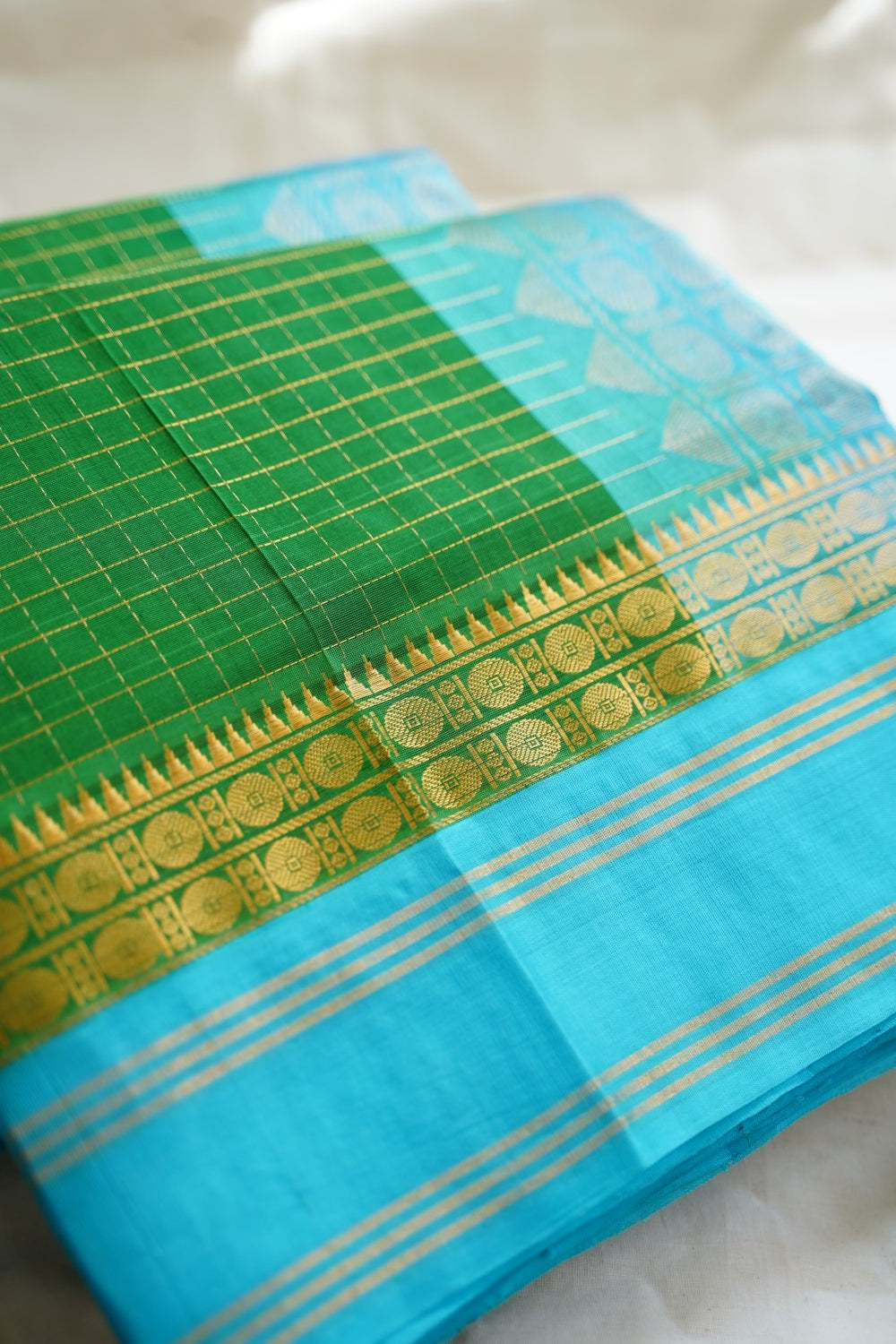 Kanchi Handloom Silk Cotton Saree PC13275