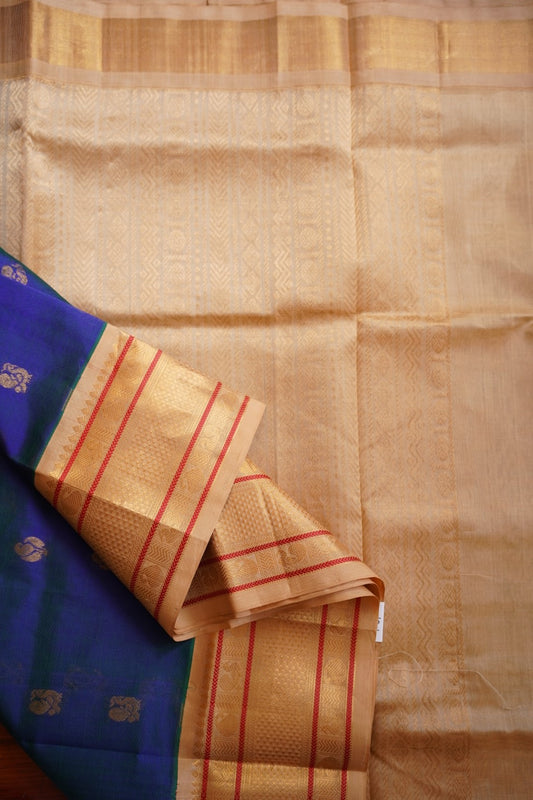 Kanchi Handloom Silk Cotton Saree PC12195