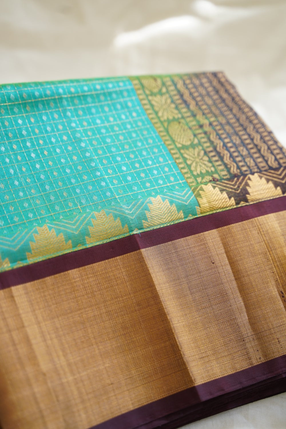 Kanchi Handloom Silk Cotton Saree PC13288