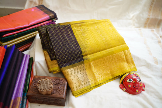 Kanchi Handloom Silk Cotton Saree PC13281