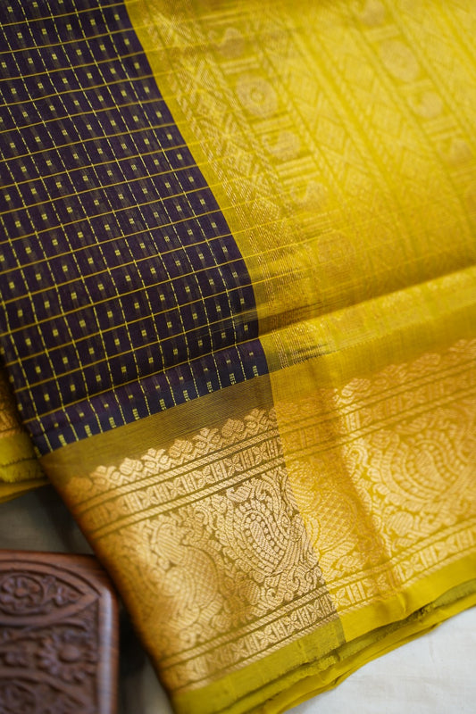 Kanchi Handloom Silk Cotton Saree PC13281