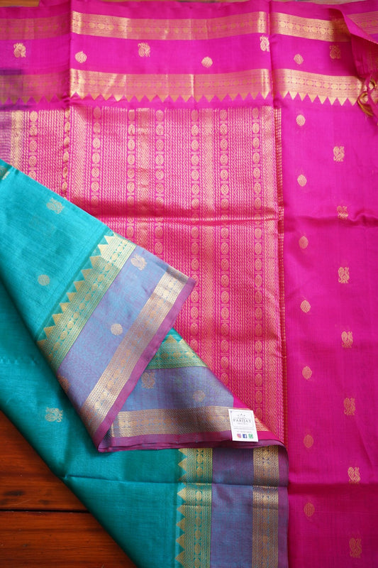 Kanchi Handloom Silk Cotton Saree PC12140