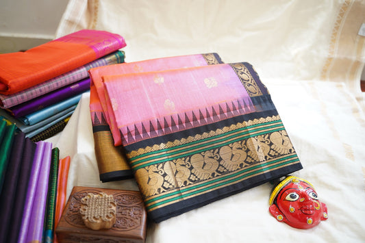 Kanchi Handloom Silk Cotton Saree PC13286