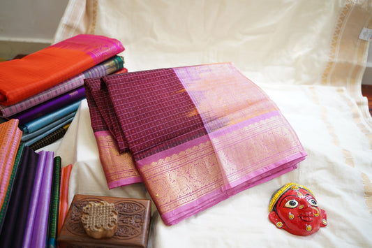 Kanchi Handloom Silk Cotton Saree PC13279