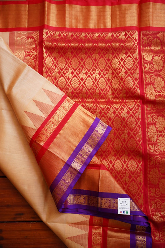 Kanchi Handloom Silk Cotton Saree PC12175