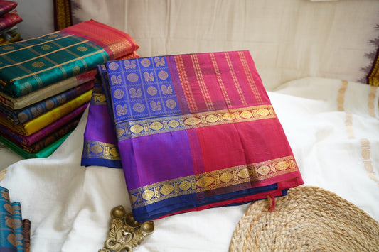 Kanchi Handloom Silk Cotton Saree PC13301