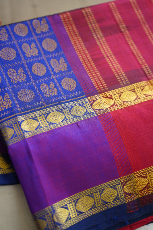 Kanchi Handloom Silk Cotton Saree PC13301