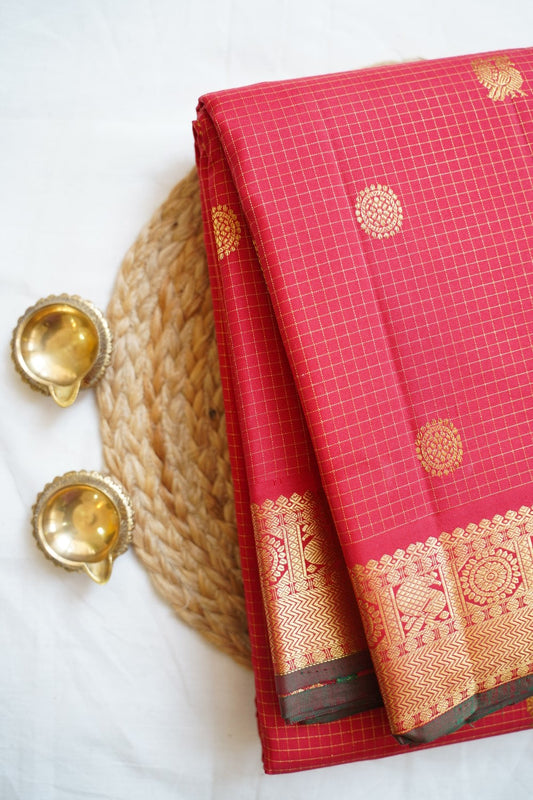 Pure Kanchi Silk Saree PC14142