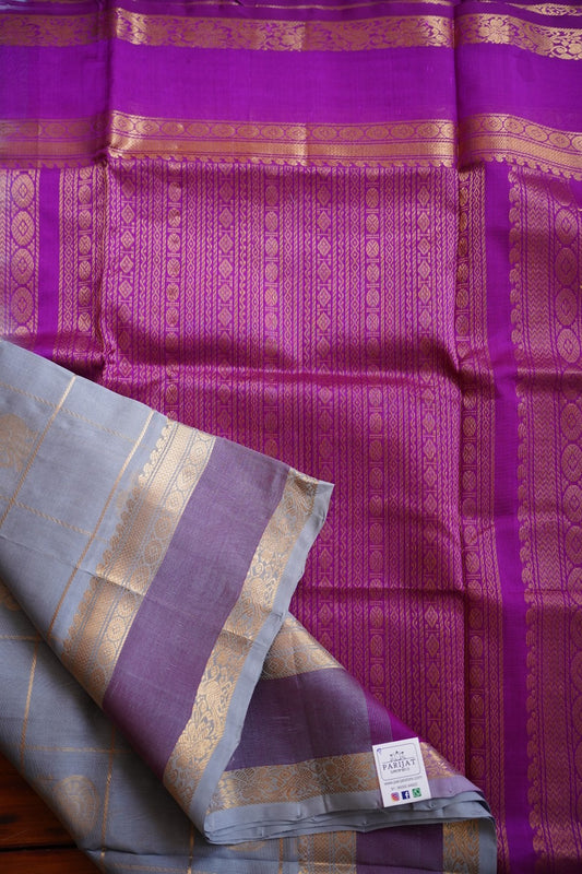 Kanchi Handloom Silk Cotton Saree PC12274