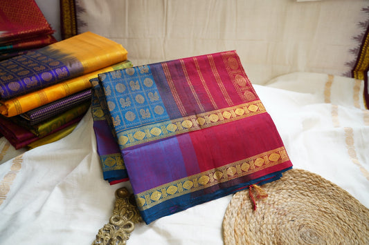 Kanchi Handloom Silk Cotton Saree PC13309