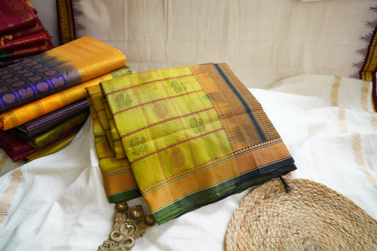 Kanchi Handloom Silk Cotton Saree PC13311