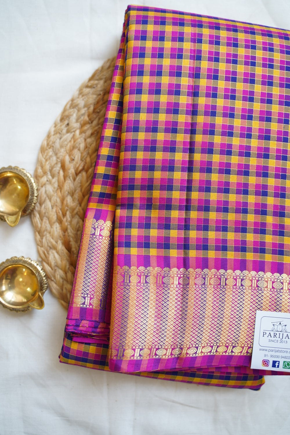 Pure Kanchi Silk Saree PC14139