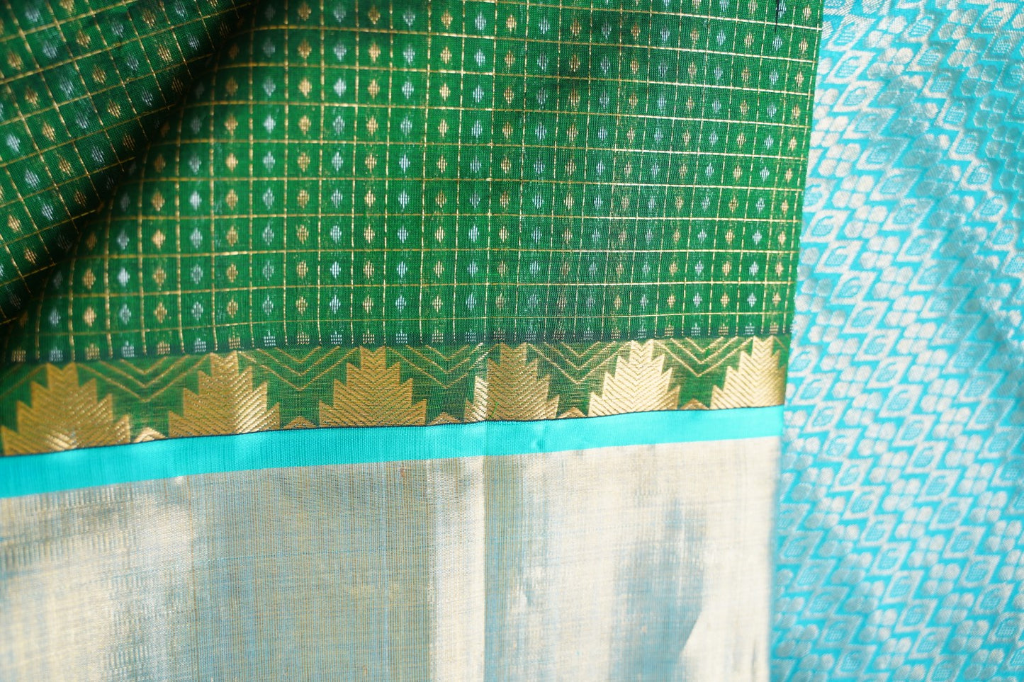 Kanchi Handloom Silk Cotton Saree PC13283