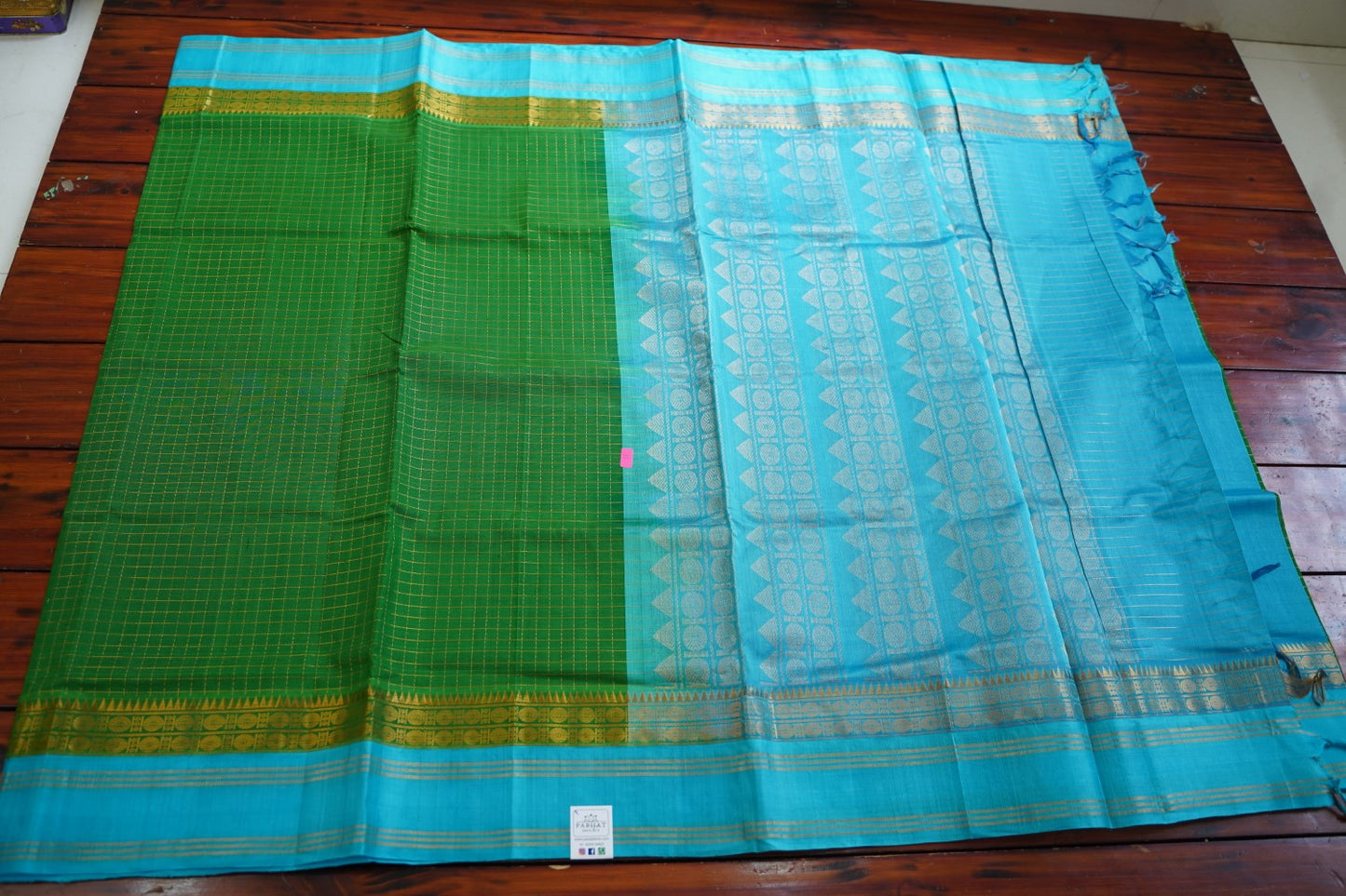 Kanchi Handloom Silk Cotton Saree PC13275