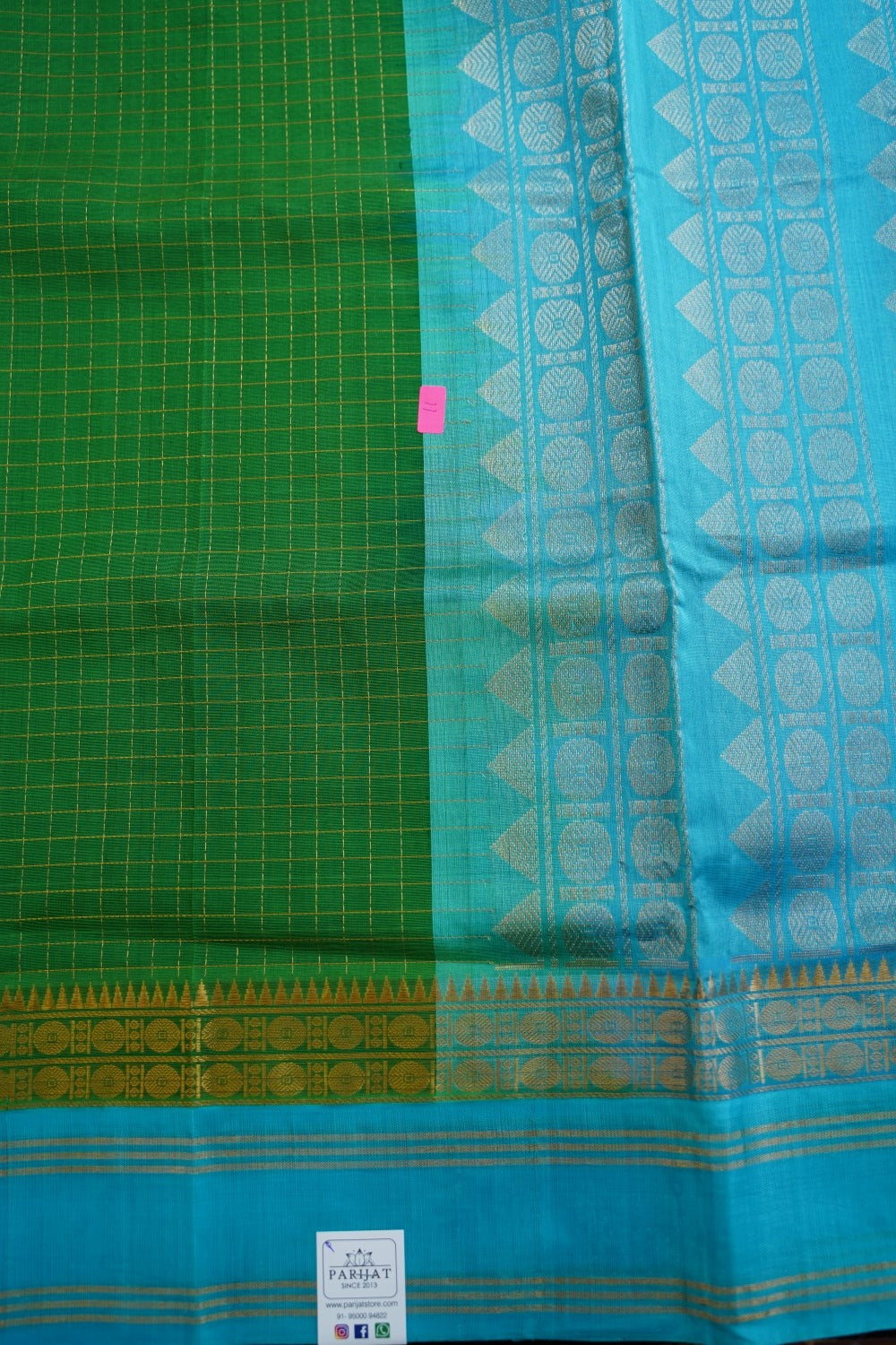 Kanchi Handloom Silk Cotton Saree PC13275