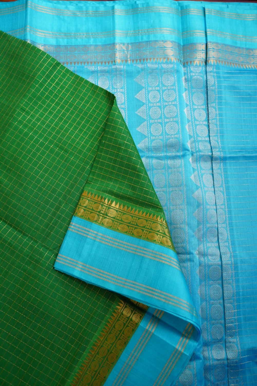 Kanchi Handloom Silk Cotton Saree PC13275