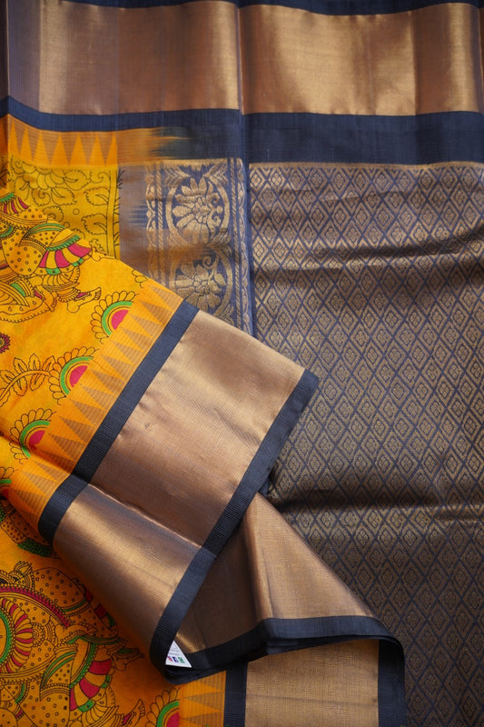 Kanchi Handloom Silk Cotton Saree PC12265