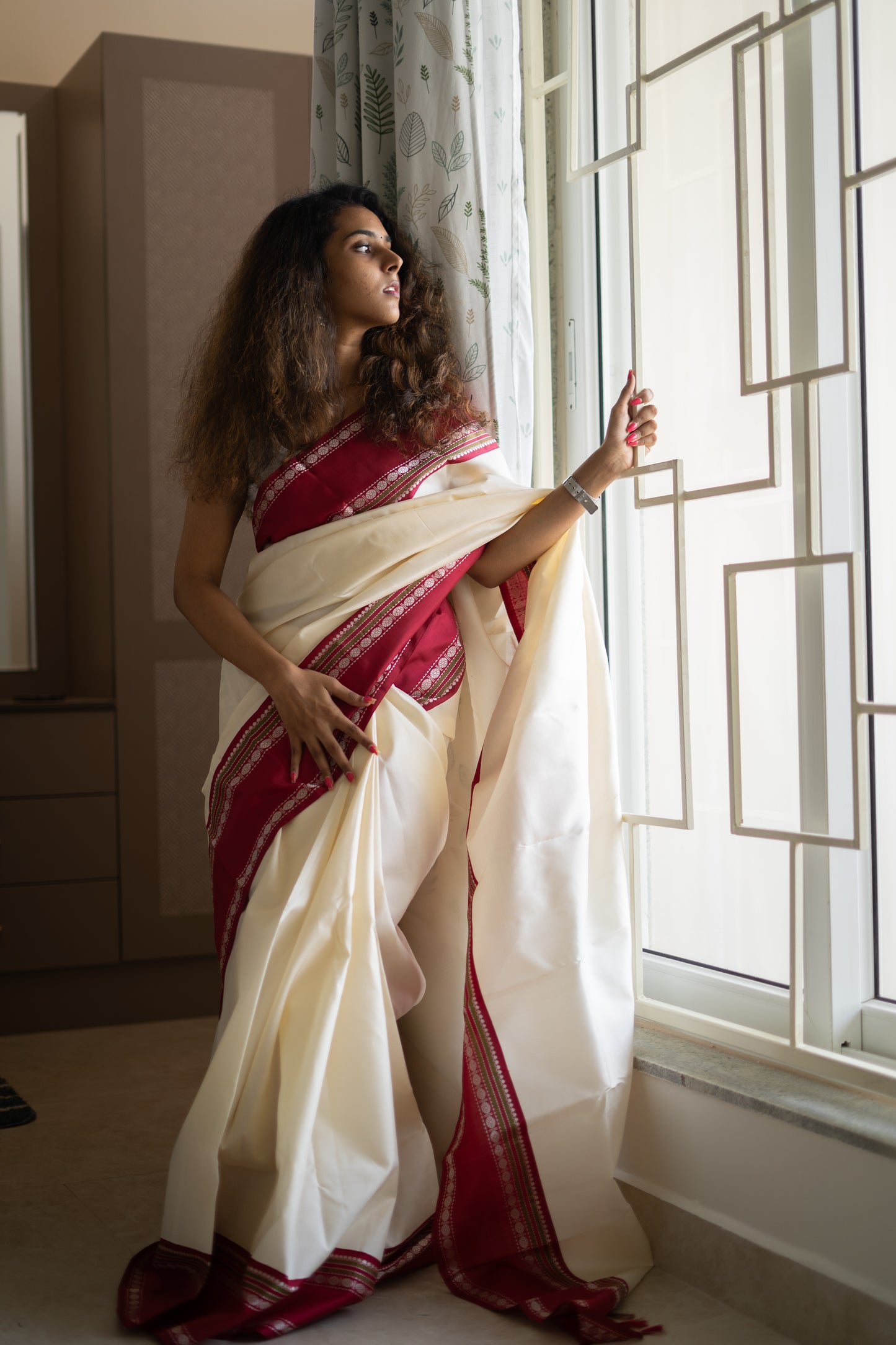 Pure Kanchi Silk Saree -Mayuri