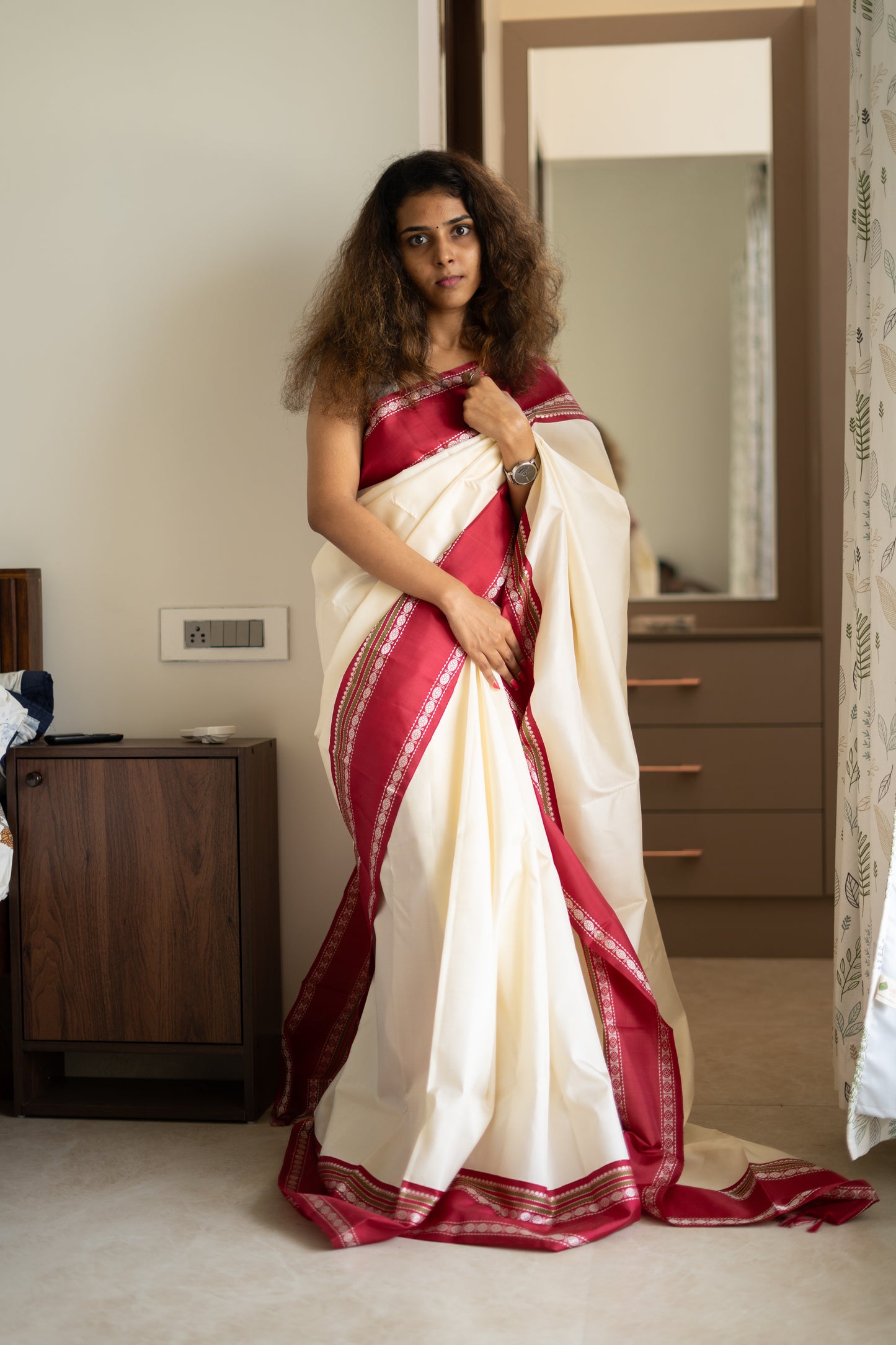 Pure Kanchi Silk Saree -Mayuri