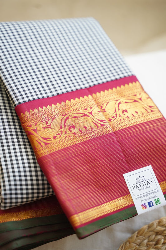 Pure Kanchi Silk Saree PC13354