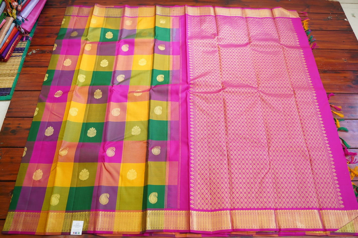 Pure Kanchi Silk Saree PC13358