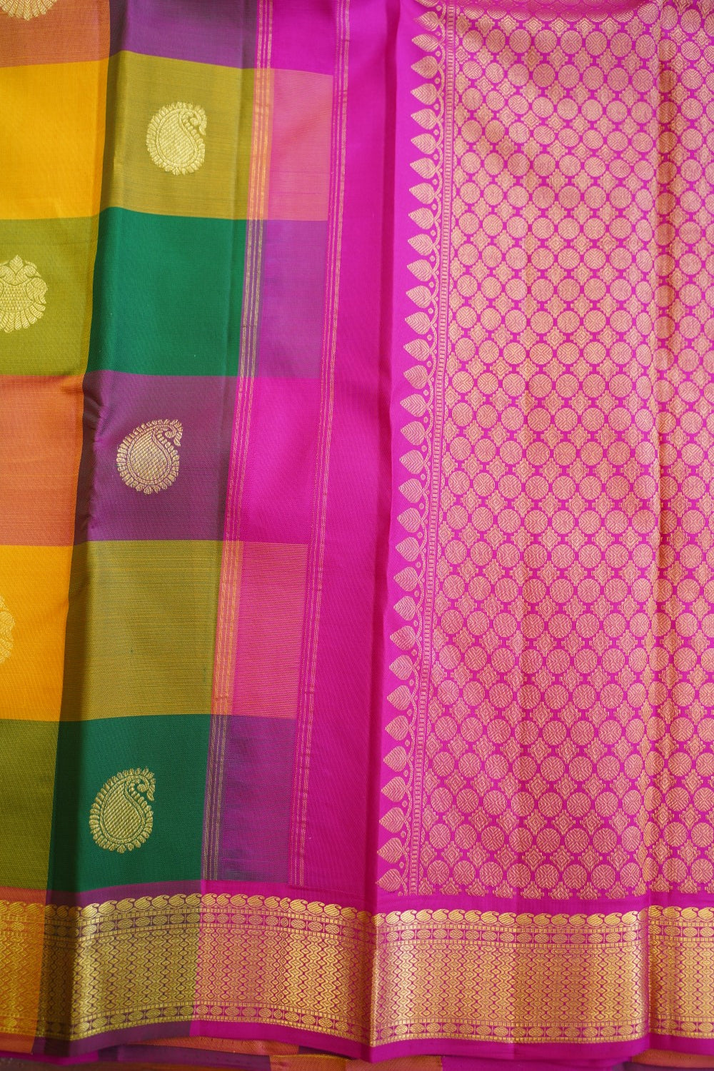 Pure Kanchi Silk Saree PC13358