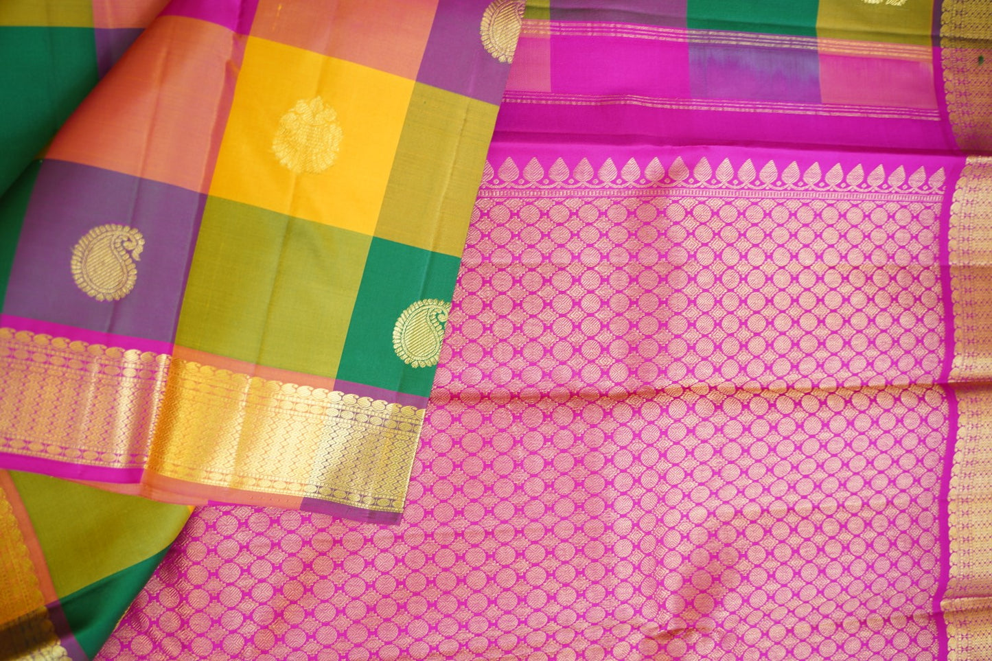 Pure Kanchi Silk Saree PC13358