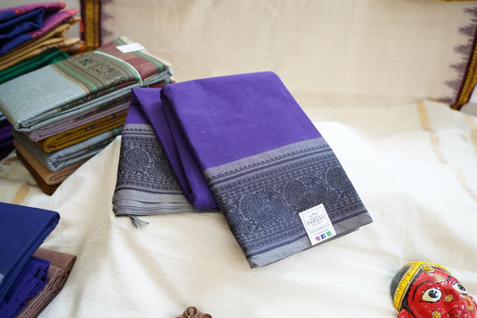 Chettinad handloom Cotton Saree PC13391