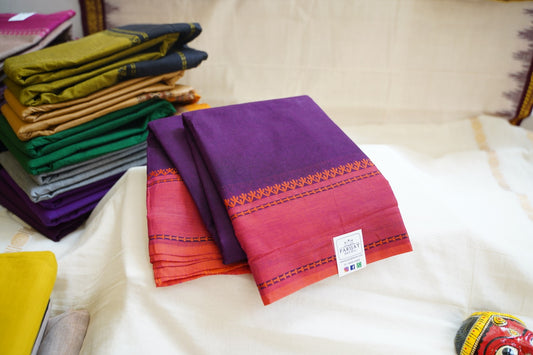 Chettinad handloom Cotton Saree PC13398