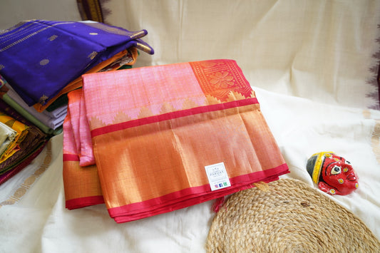 Kanchi Handloom Silk Cotton Saree PC13406