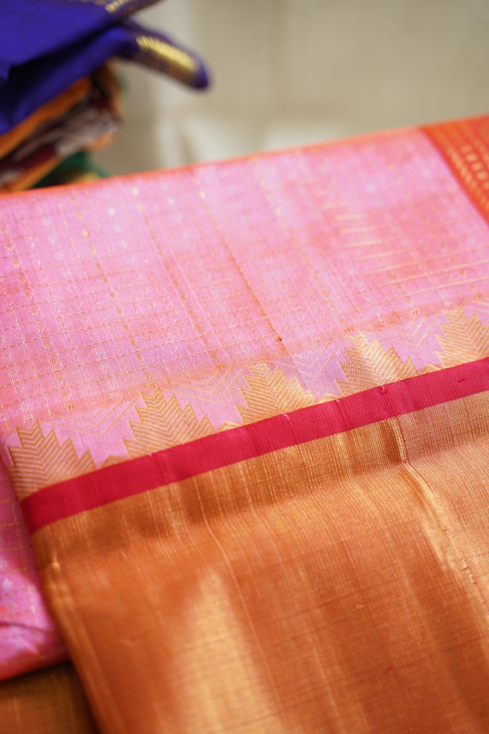 Kanchi Handloom Silk Cotton Saree PC13406