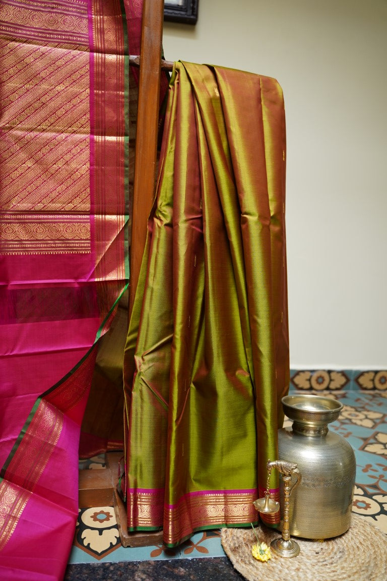 Pure Kanchi Silk Saree PC13431