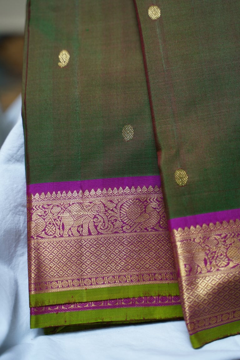 Pure Kanchi Silk Saree PC13432