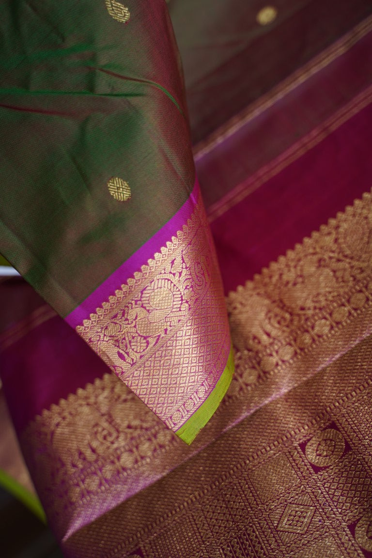 Pure Kanchi Silk Saree PC13432