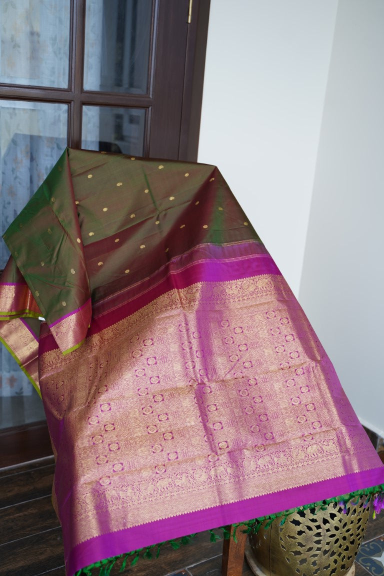 Pure Kanchi Silk Saree PC13432