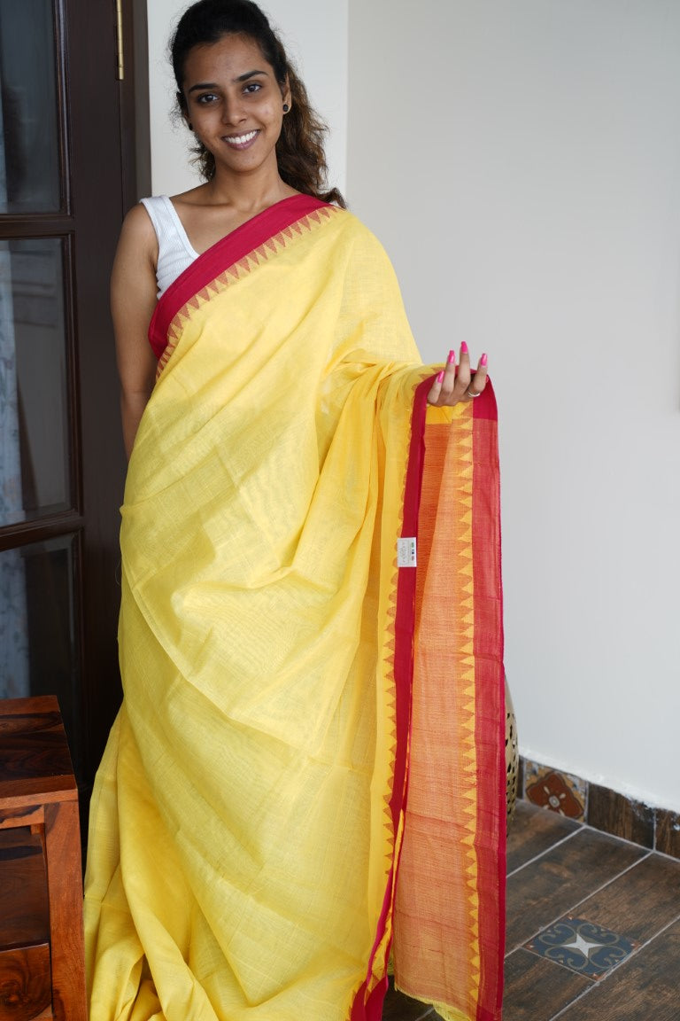 Ponduru handloom Cotton Saree -PC13490