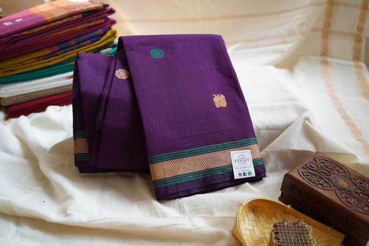 Chettinadu  handloom Cotton Saree PC13553