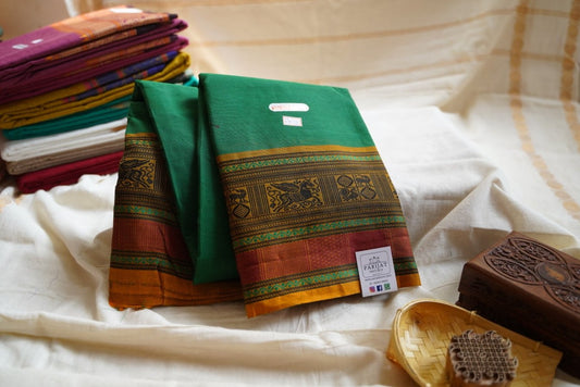 Chettinadu  handloom Cotton Saree PC13551