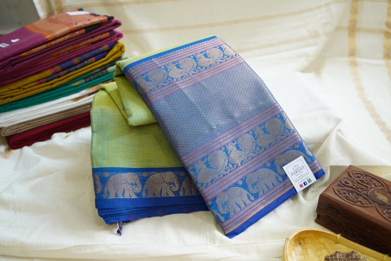 Chettinadu  handloom Cotton Saree PC13567