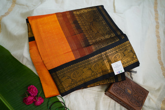 Kanchi Handloom Silk Cotton Saree PC13650