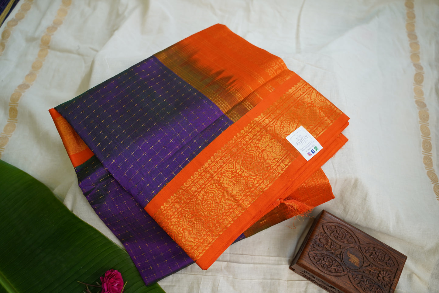 Kanchi Handloom Silk Cotton Saree PC13648